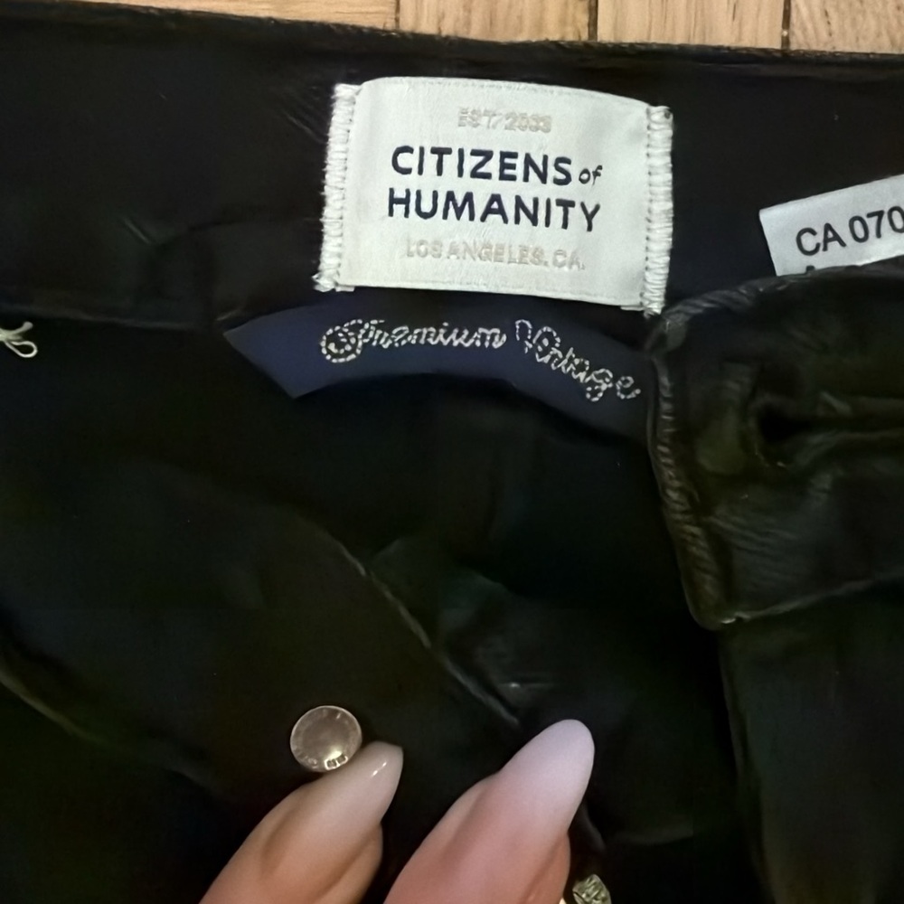 $350 Citizens of Humanity Annina Jean
High-rise wide-leg jeans US 34 New - Picture 5 of 6